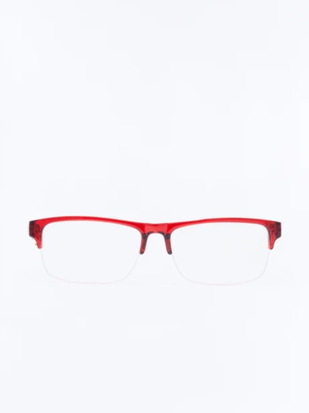 Sexy Red Blue Light Glasses | Retro Y2K Rectangle Frames | Screen Protection - Picture 3 of 3